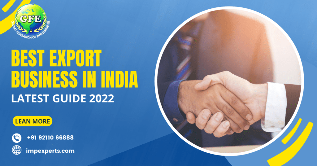 Best Export Business In India