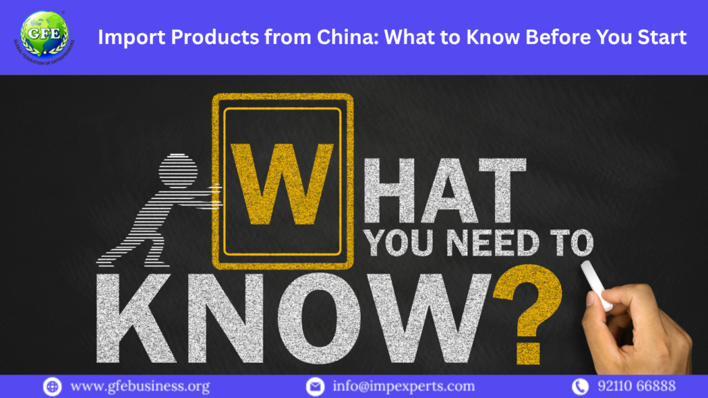 Import Products from China What to Know Before You Start