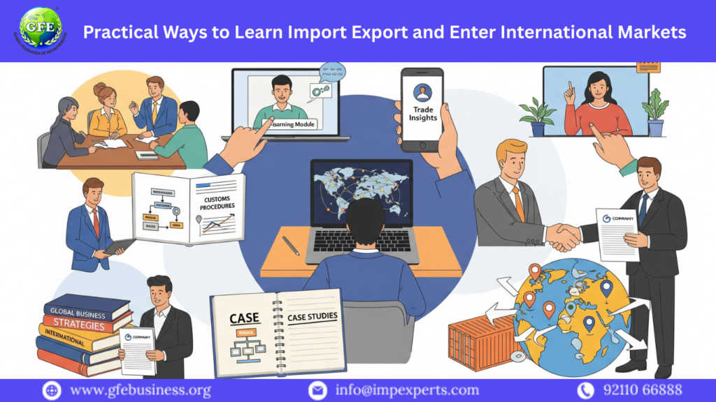 Practical Ways to Learn Import Export and Enter International Markets