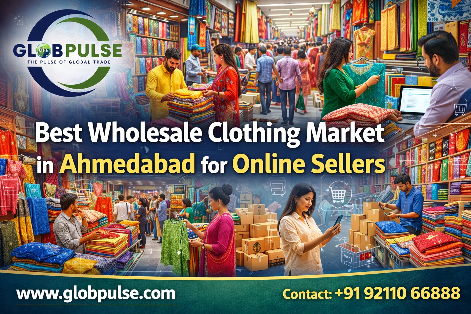 Best Wholesale Clothing Market in Ahmedabad for Online Sellers