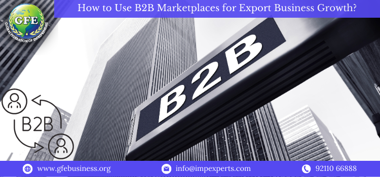 How to Use B2B Marketplaces for Export Business Growth?