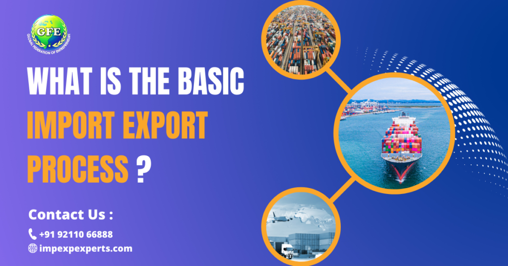 What is the basic Import Export Process?