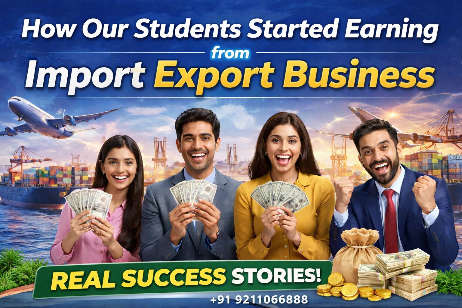 How Our Students Started Earning from Import Export Business