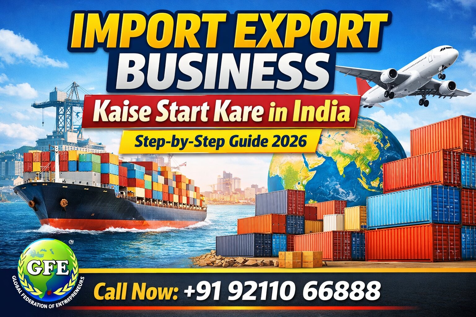 Import Export Business Kaise Start Kare in India Step-by-Step Guide 2026